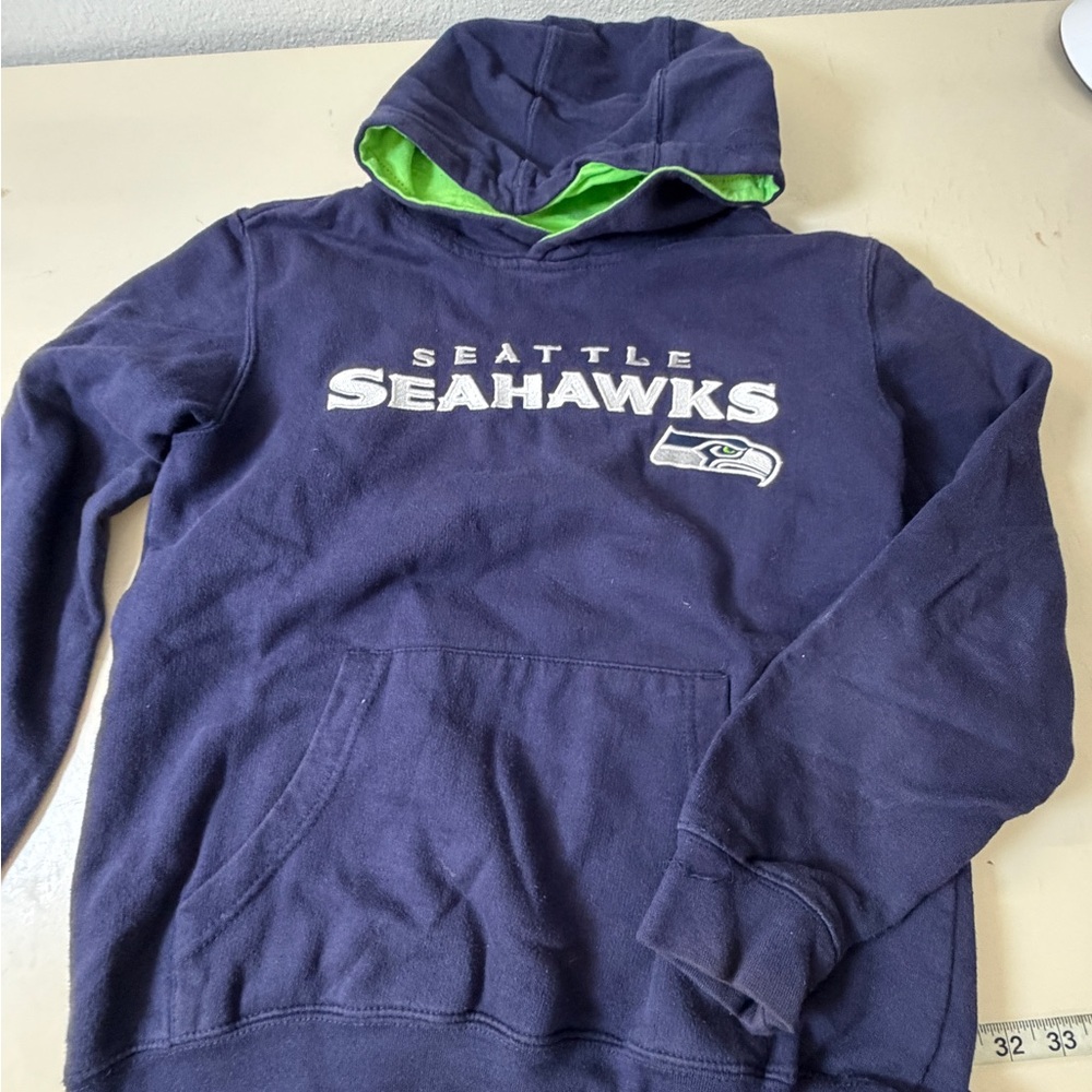 NFL Youth Team Apparel Sweatshirt - Blue and Green